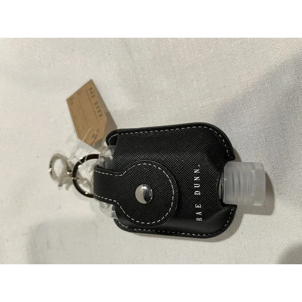 Rae Dunn Football Christmas Stocking Stuffer Hand Sanitizer Key Holder NEW
